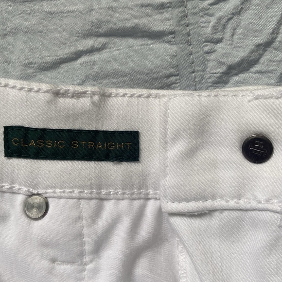 Ralph Lauren Straight Leg Denim Jeans Pants White 4 Ankle or 4P NWOT - Picture 8 of 17